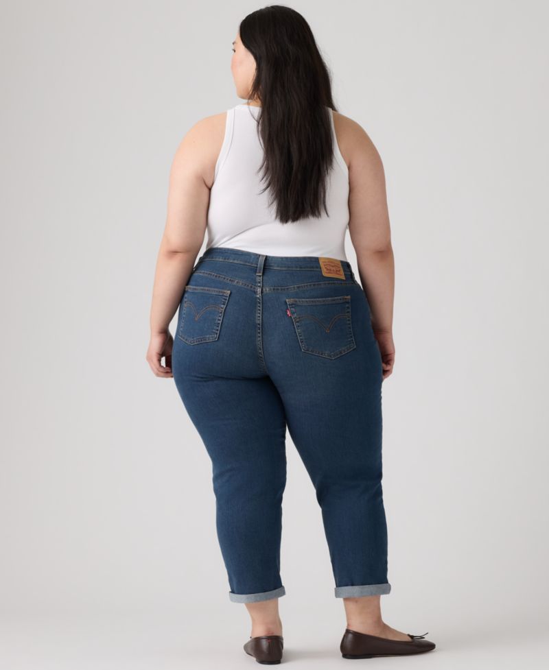 Trendy Plus Size Boyfriend Jeans
