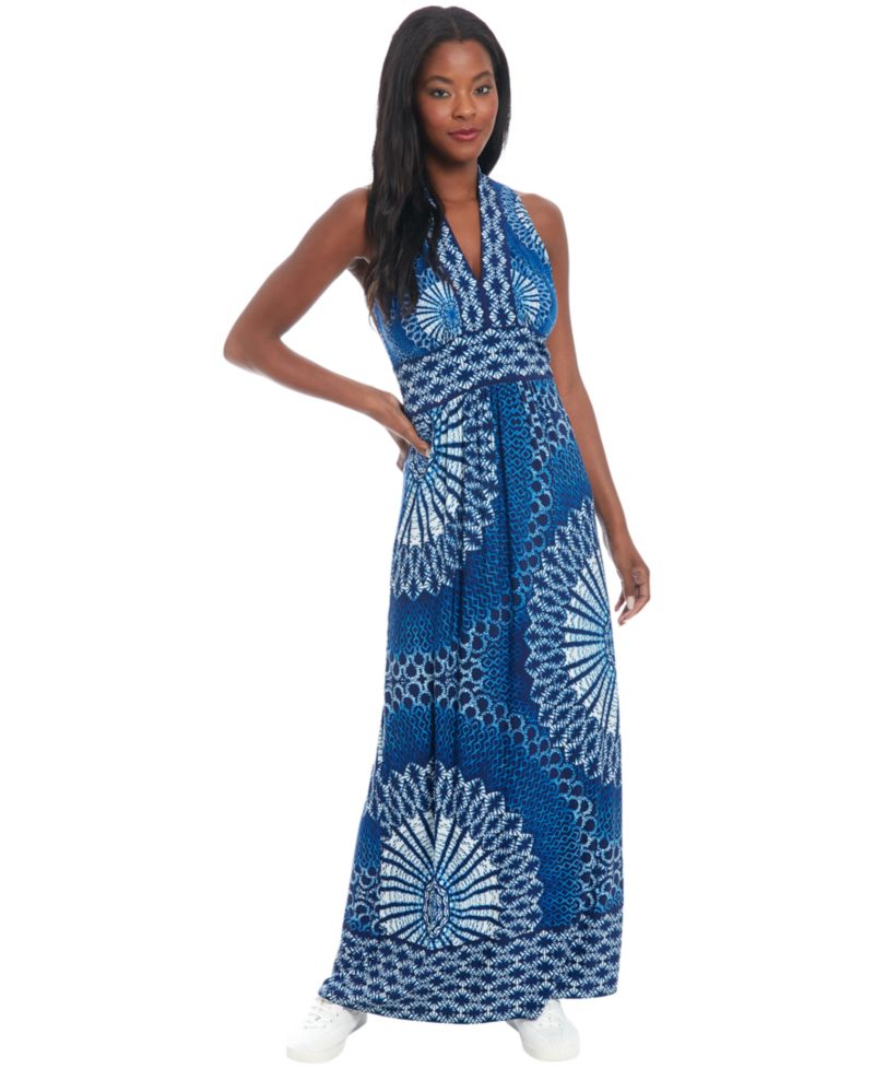Women's V-Neck Maxi Dress
