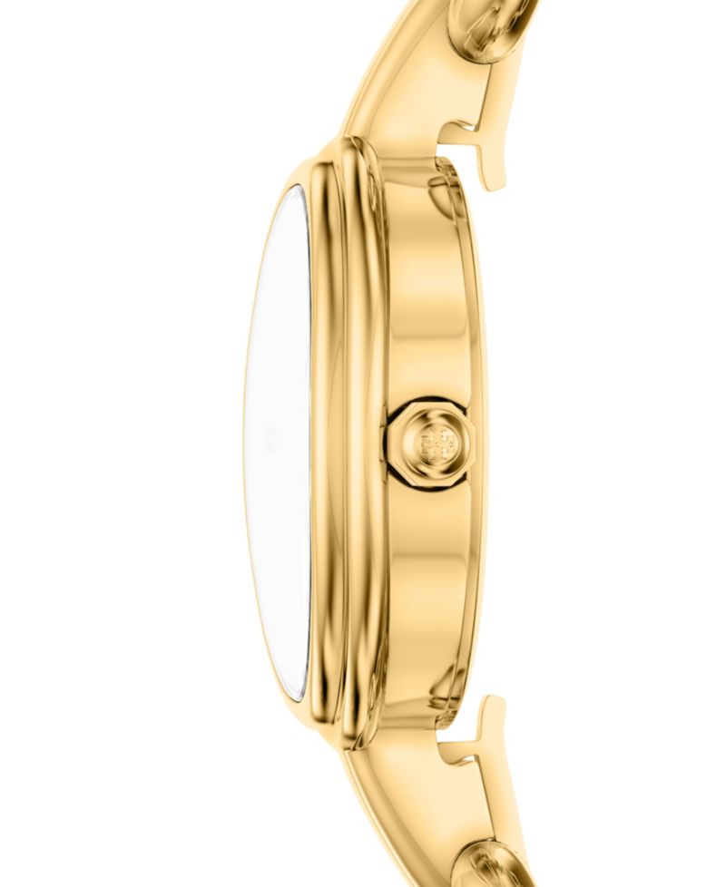 Women's The Oval Small Gift Set Quartz Two-Hand Gold Stainless Steel Watch, 22mm