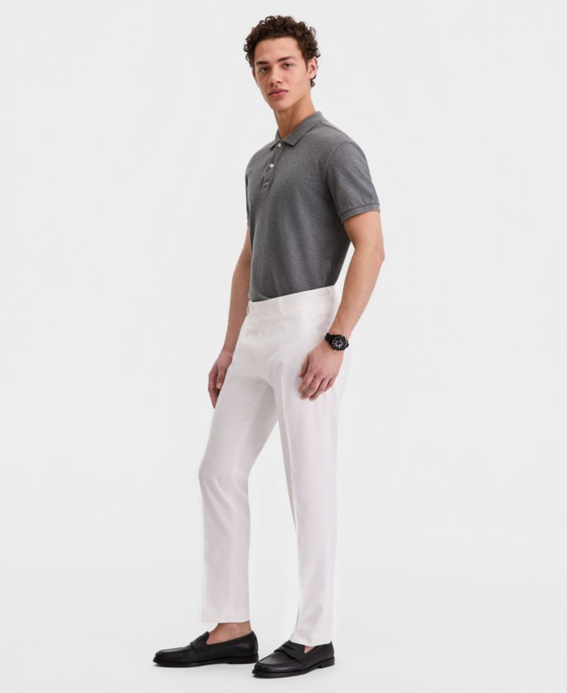 Men's Modern-Fit Linen Pants