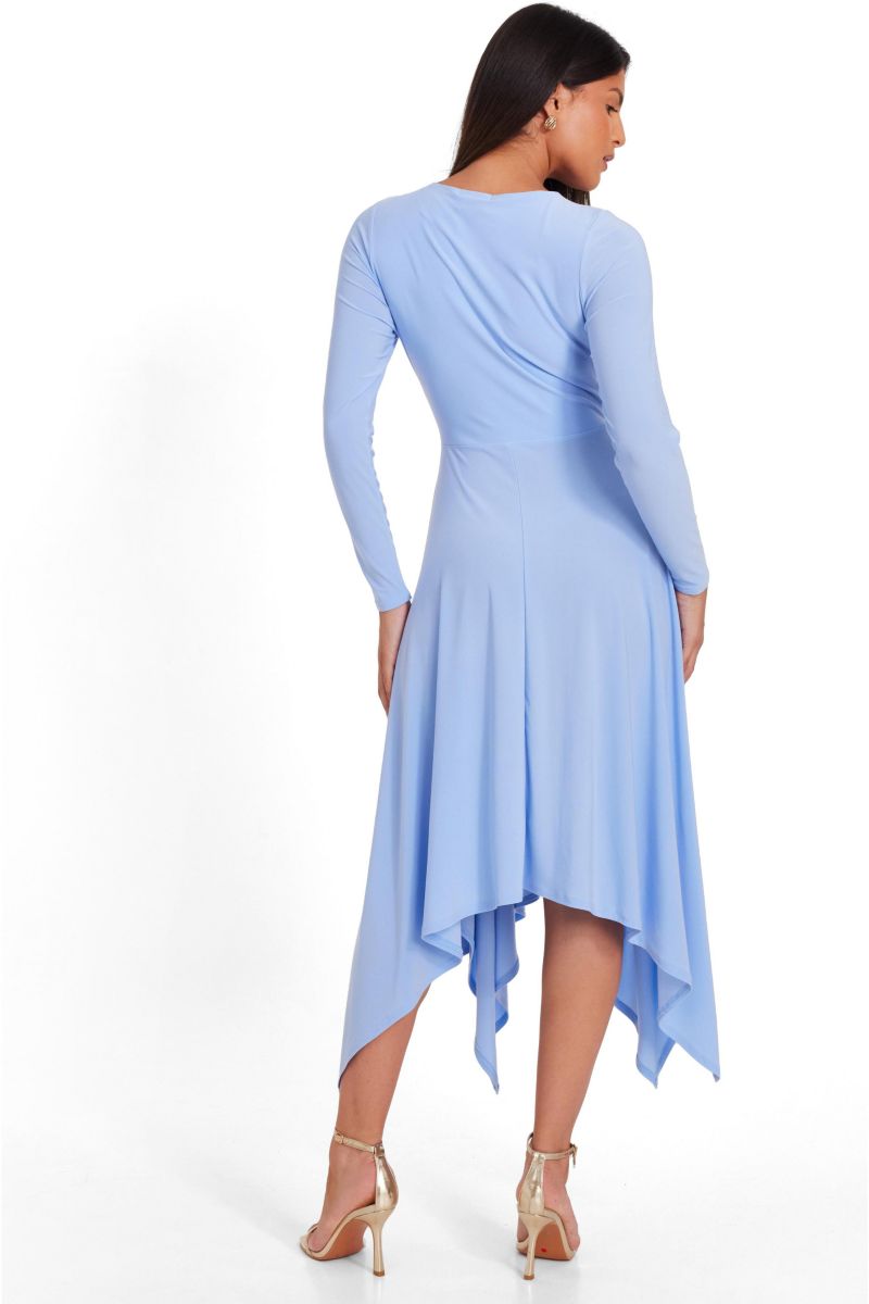 Women's Soft Touch Maxi Dress with Hanky Hem