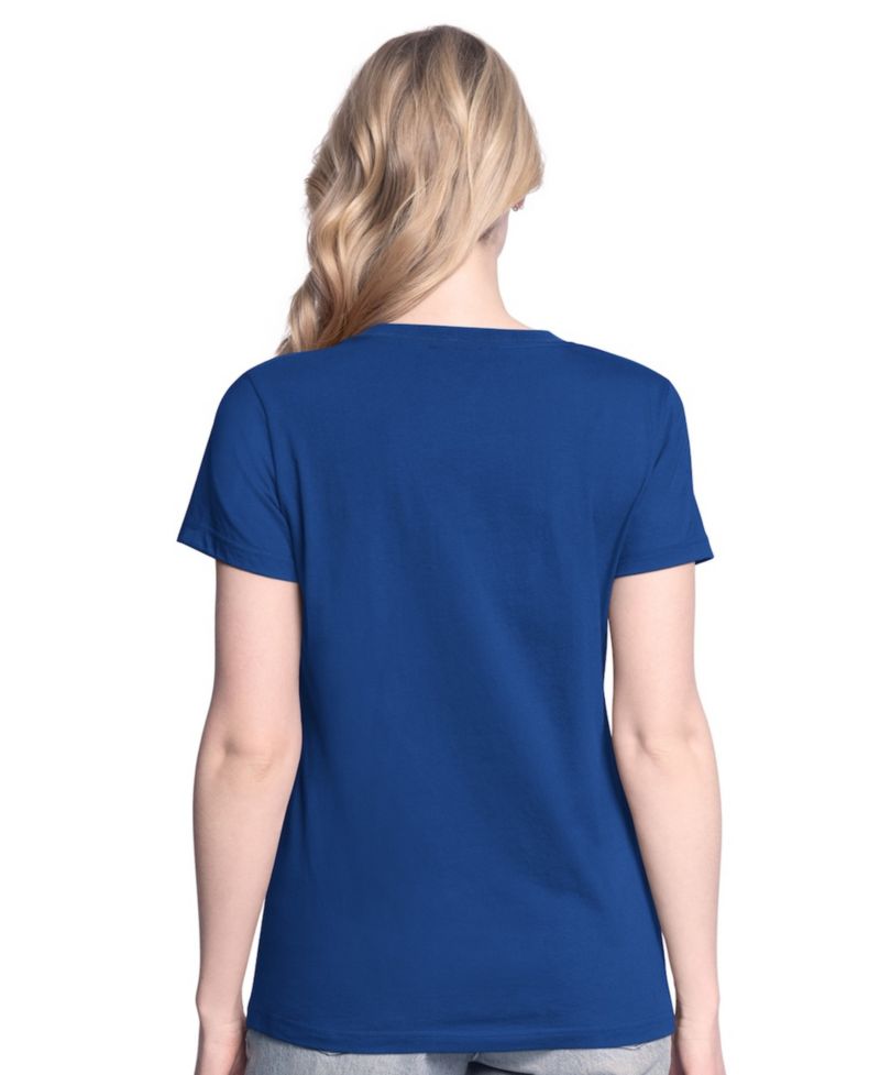 Women's Royal/Heather Gray Los Angeles Dodgers Two T-Shirt Combo Pack