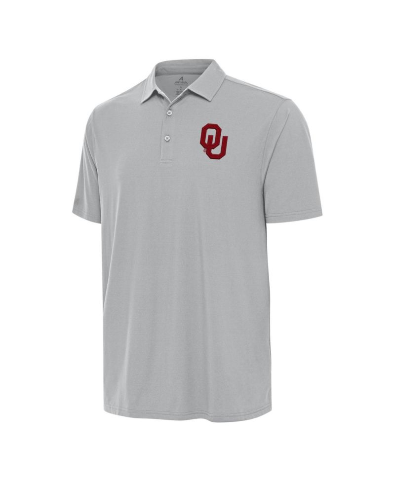 Men's Gray Oklahoma Sooners Era Polo Shirt