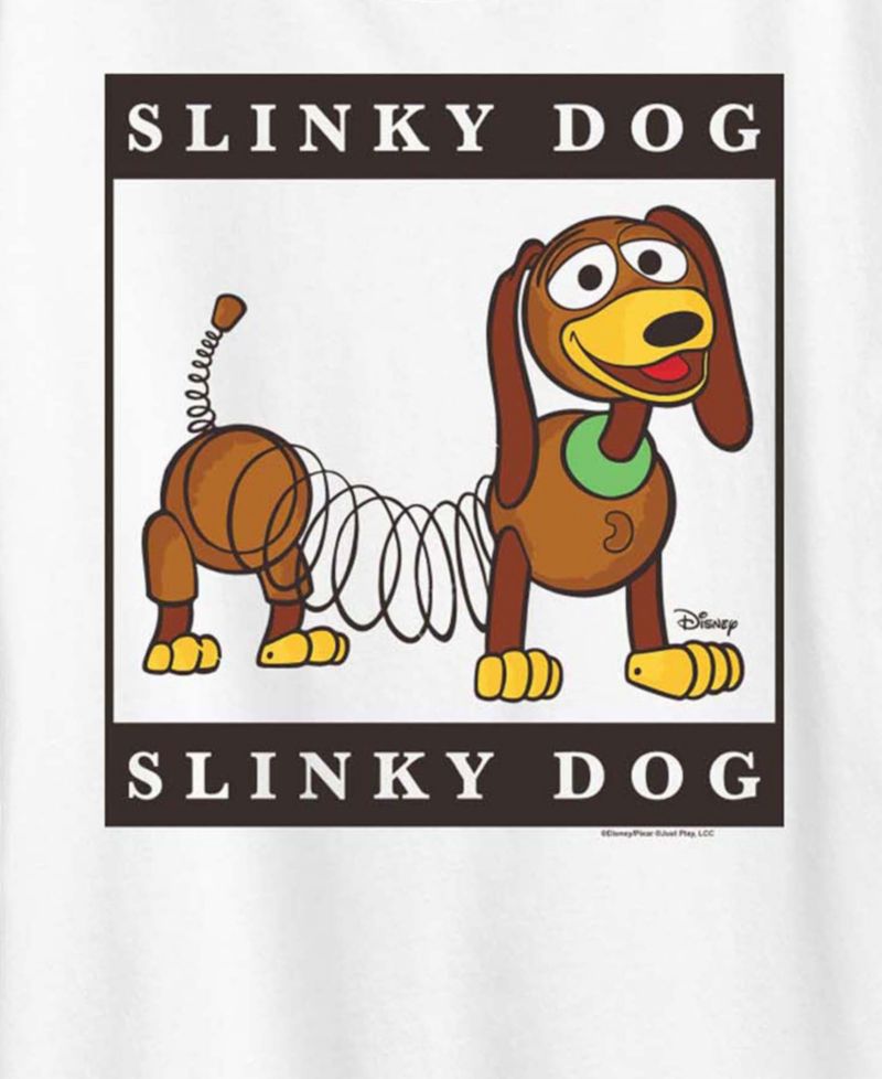 Plus Size Toy Story 4 Type Block Slinky Short-Sleeve Graphic T-Shirt