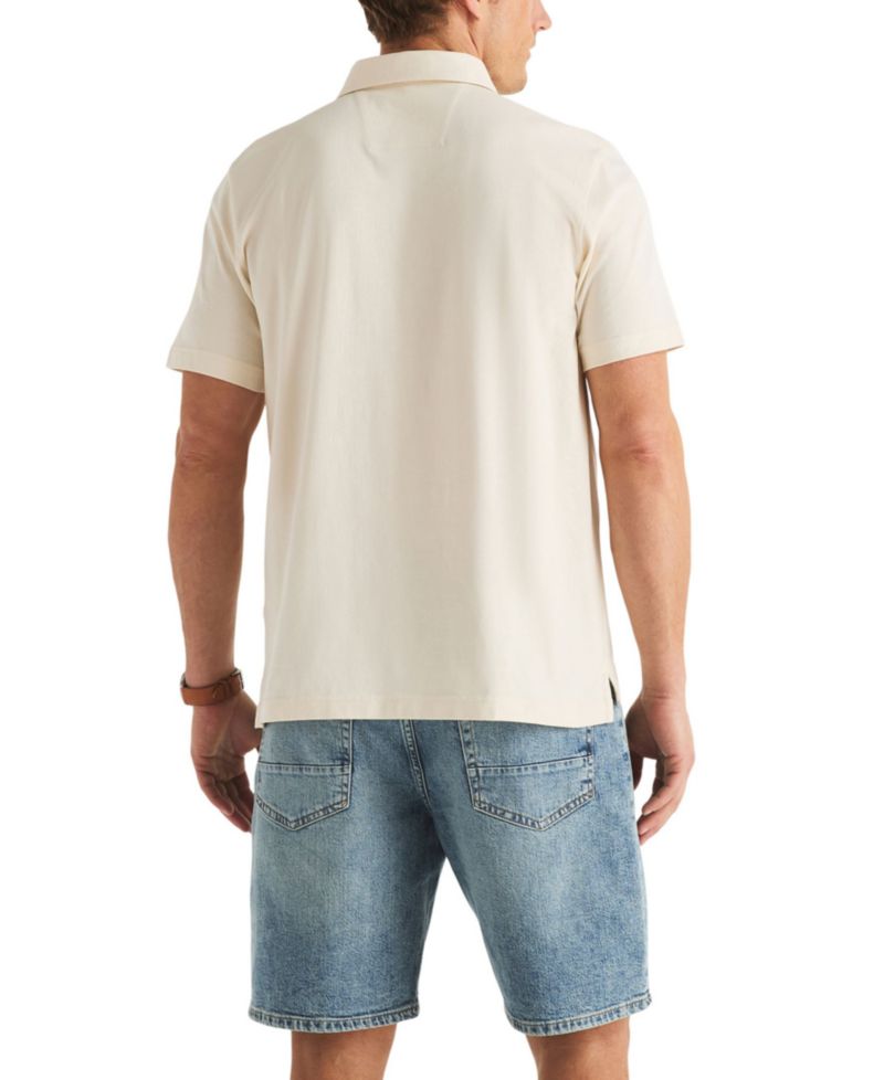 Men's Engineered Print Classic-Fit Polo Shirt