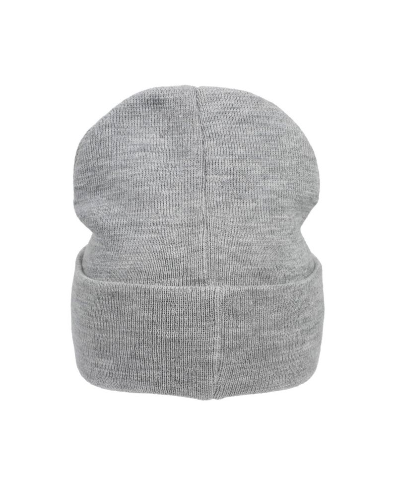 Men's Dungeons and Dragons Ampersand Logo Embroidery Heather Gray Acrylic Knit Cuff Beanie