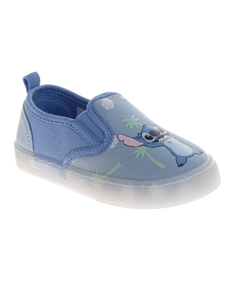Big Girls Lilo and Stitch Girls Shoes, Girls Slip- On, Canvas Shoes - Kids Loafers