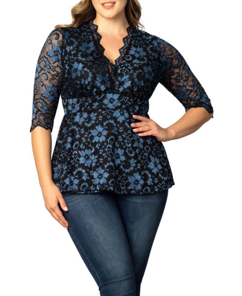 Plus Size Luxe Lace Top
