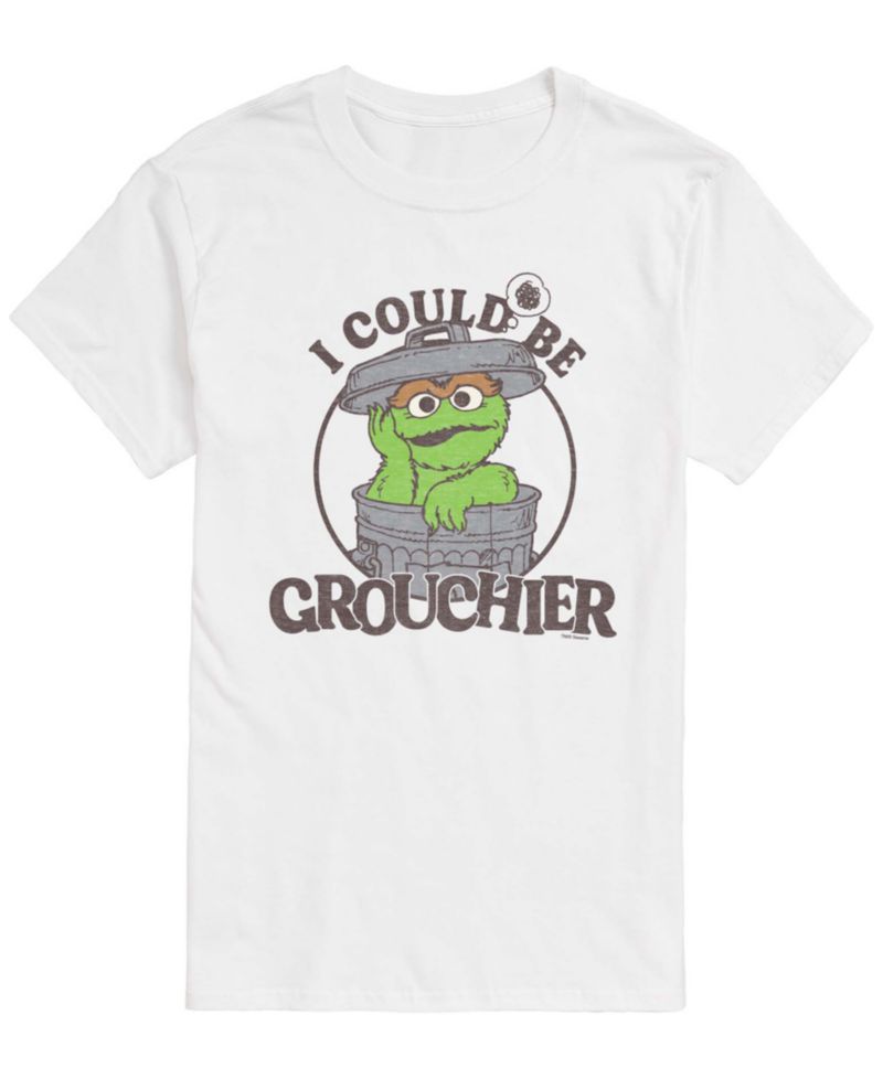 Men's Sesame Street Could Be Grouchier Oscar Short-Sleeve Graphic T-Shirt