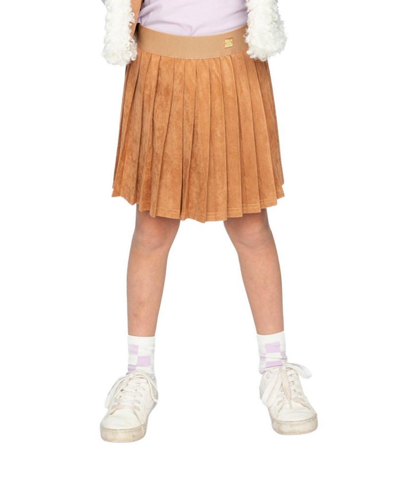 Little and Big Girl ( size 6 to 12 ) Pleated Skirt