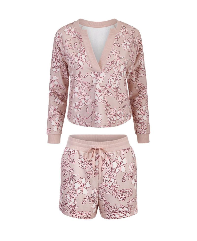 Women's Lesley Sweatshirt and Shorts Set