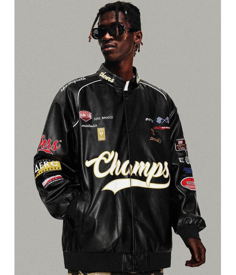 Men's Champs Racing Button-Up Jacket