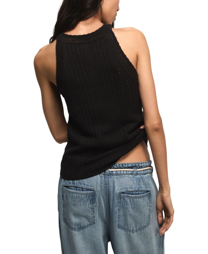 Women's Crewneck Sweater Tank Top