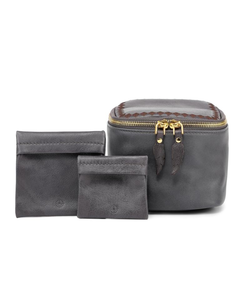 Celosia Cube Leather Jewelry Case