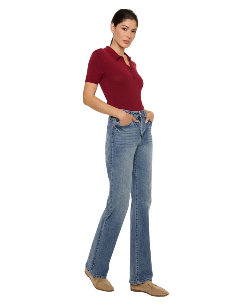 Women's Ophelia High Rise True Straight Jeans