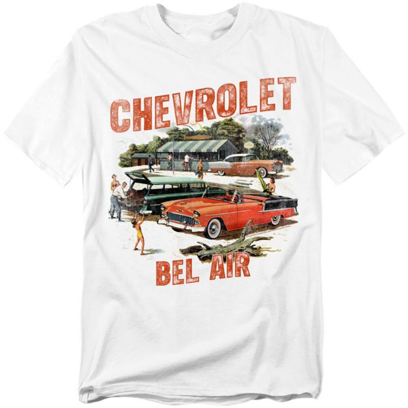 Men's Chevrolet Bel Air Watercolour T-Shirt