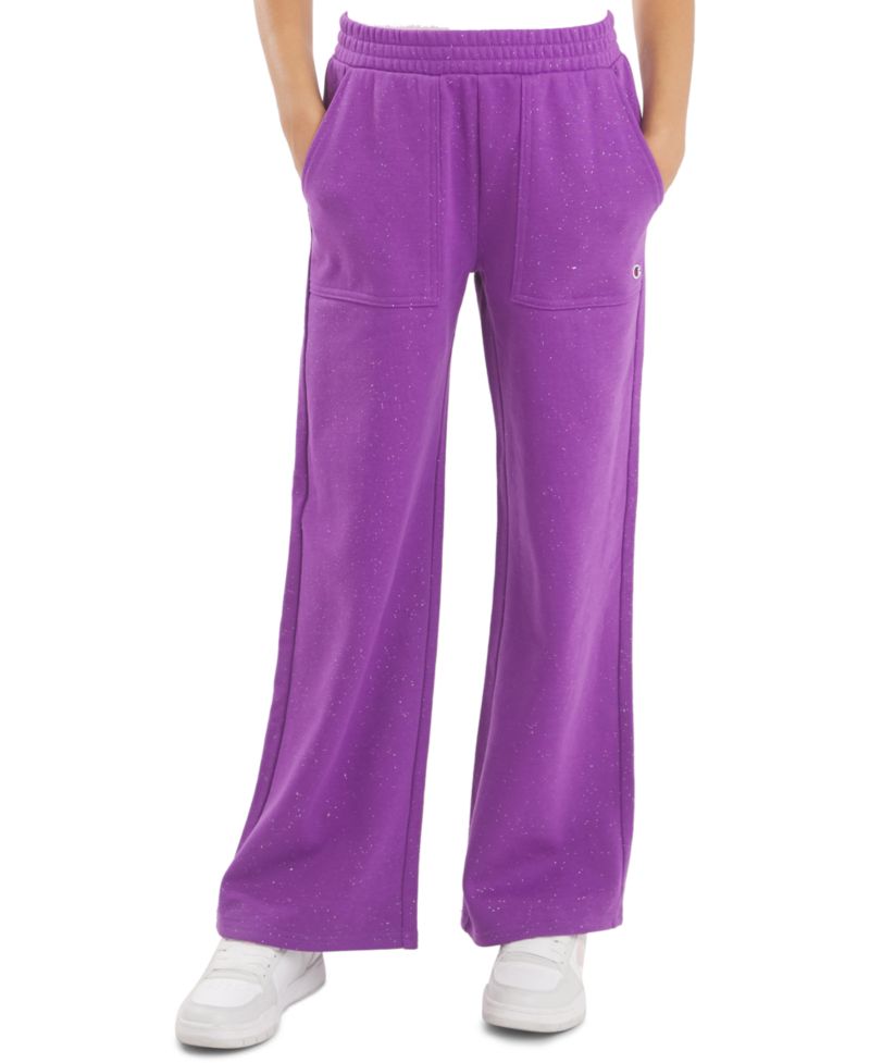 Girls' 4-16 Embellished Wide-Leg Pants