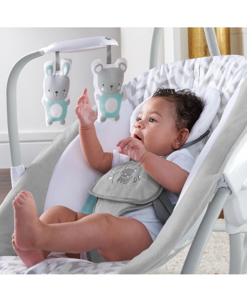 SimpleComfort™ Compact Soothing Swing Rocker™ - Raylan™