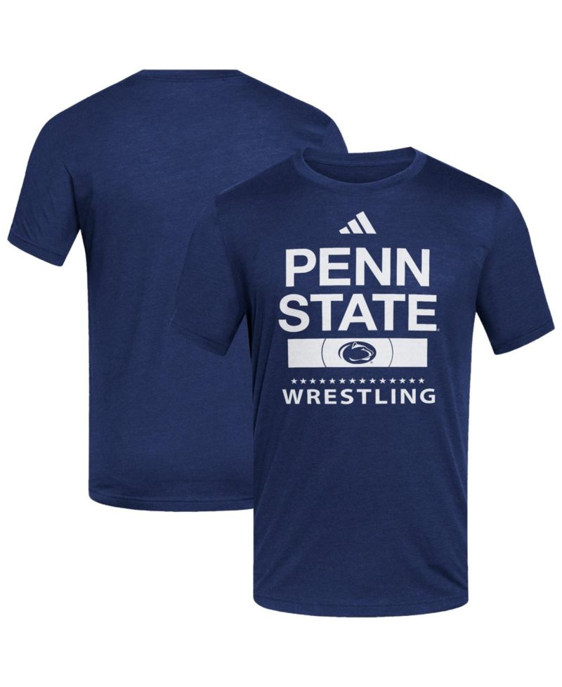 Men's Navy Penn State Nittany Lions Wrestling Blend T-Shirt