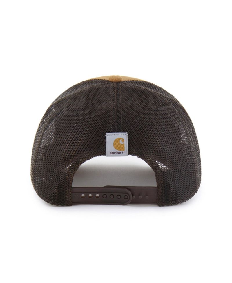 Carhartt x '47 Men's and Women's Brown Wisconsin Badgers Trucker Adjustable Hat