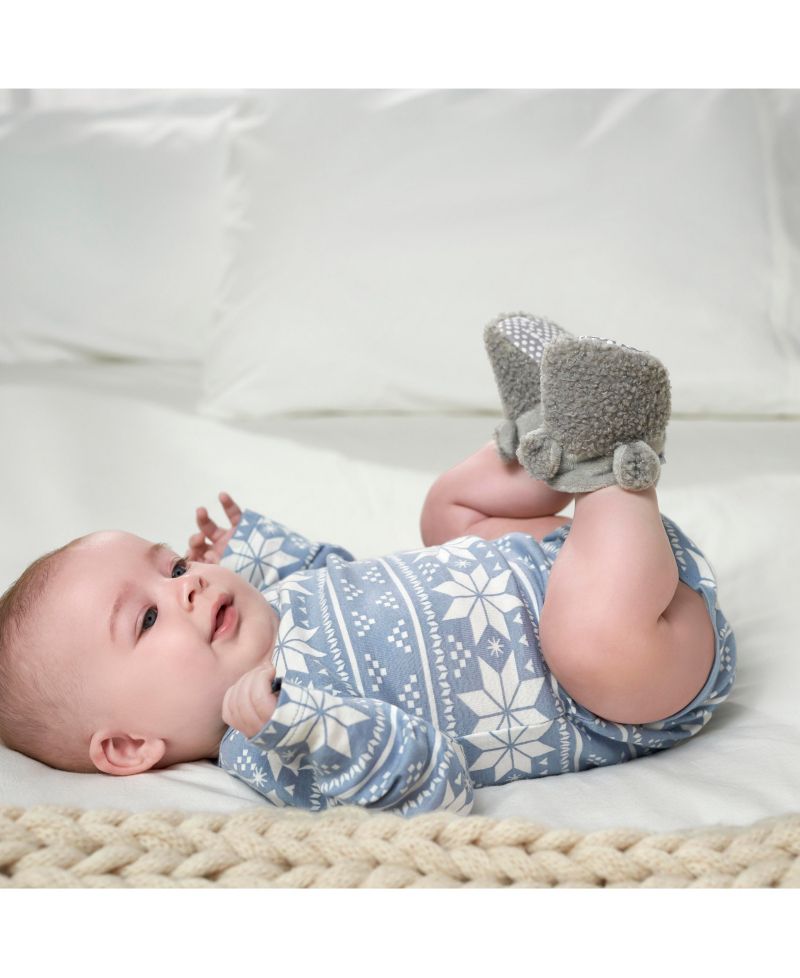 Baby Boys Long Sleeve Onesies Bodysuits, 6-Pack