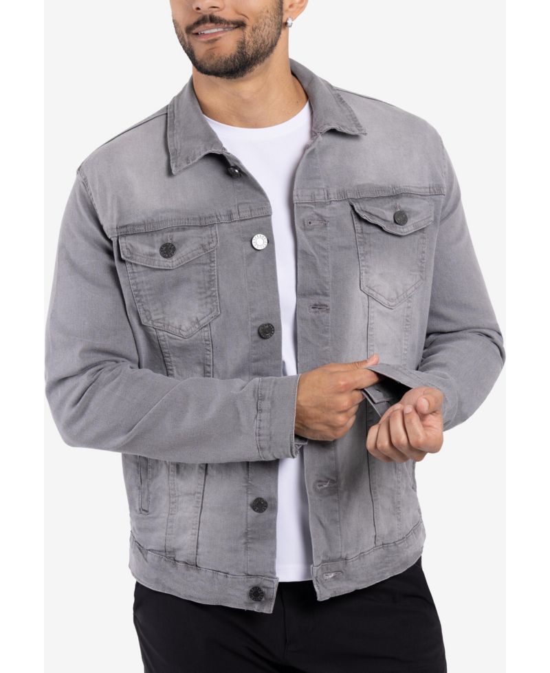 XRAY Men's Regular Fit Flex Denim Jacket