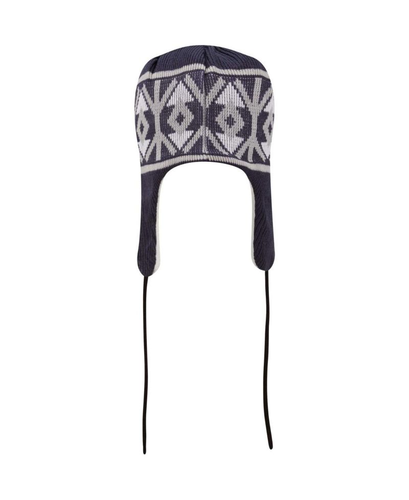 Men's Navy Dallas Cowboys Knit Trapper Hat