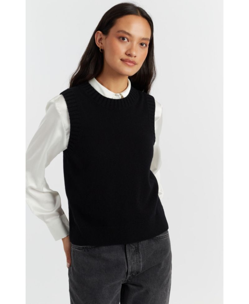 Women's Chinti and Parker Wool Cashmere Tank