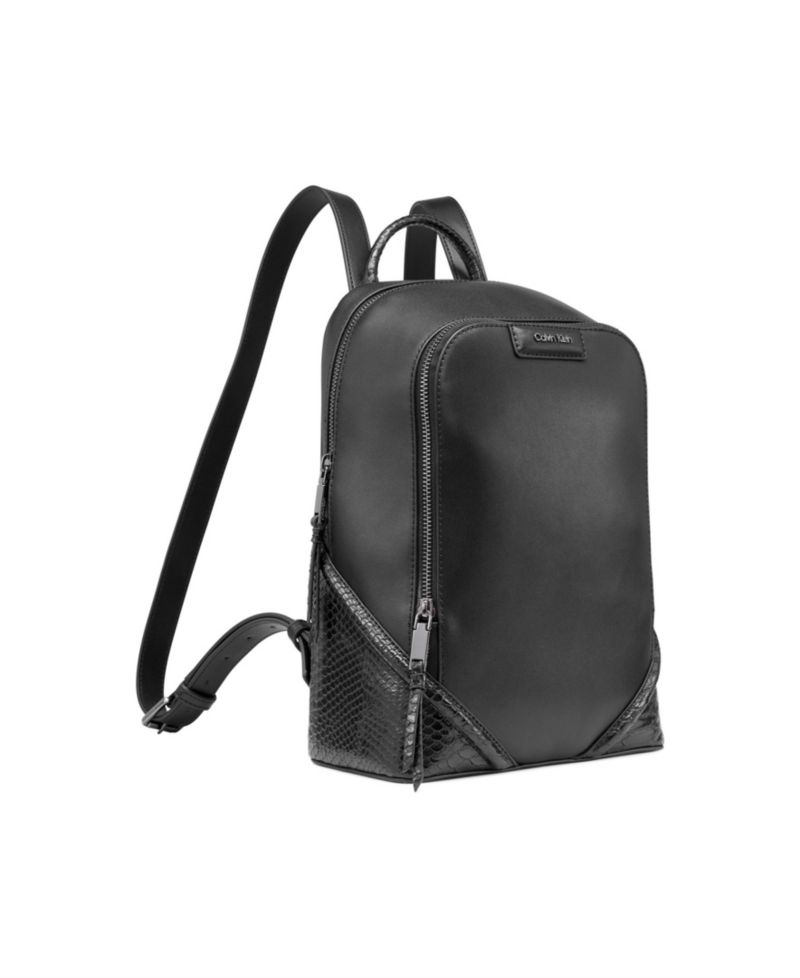 Iver Mixed Material Zip-Around Backpack