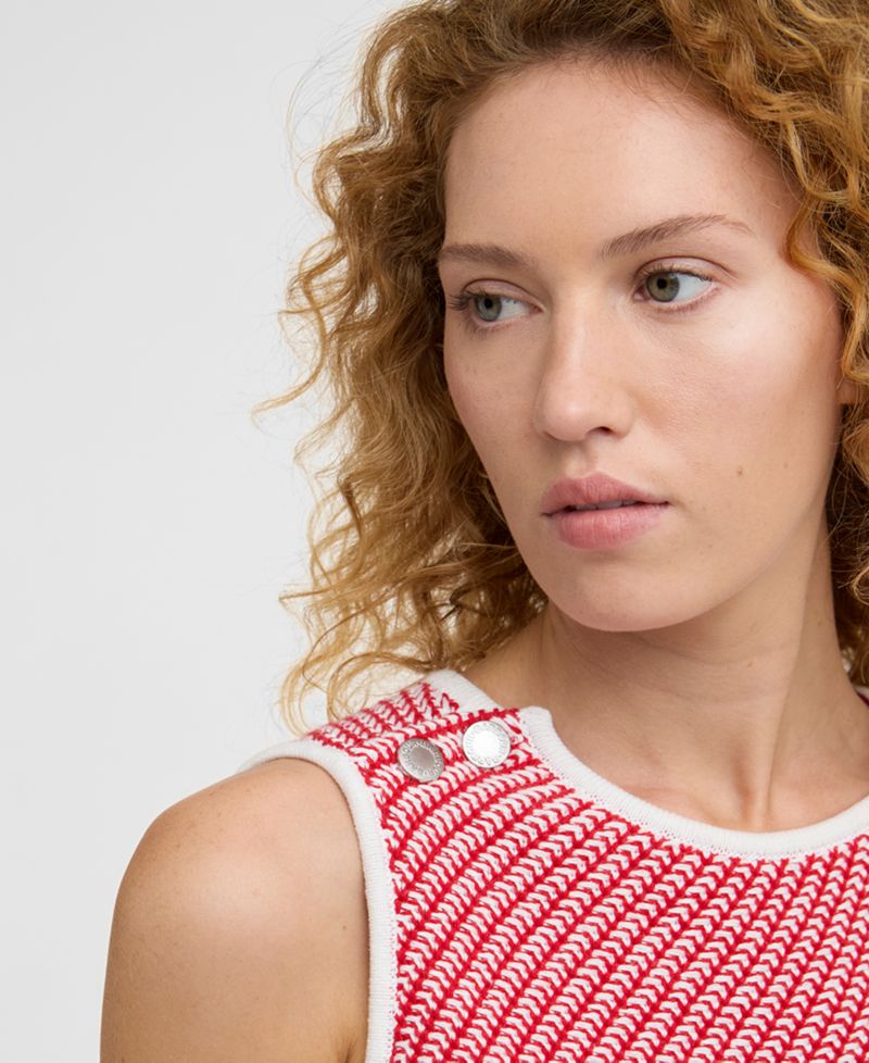 Women's Amanda Knitted Sleeveless Knit Top