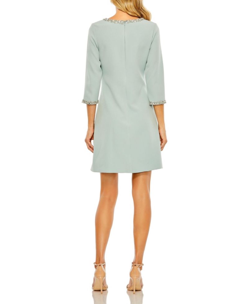 Women's Embellished A-Line Cocktail Dress