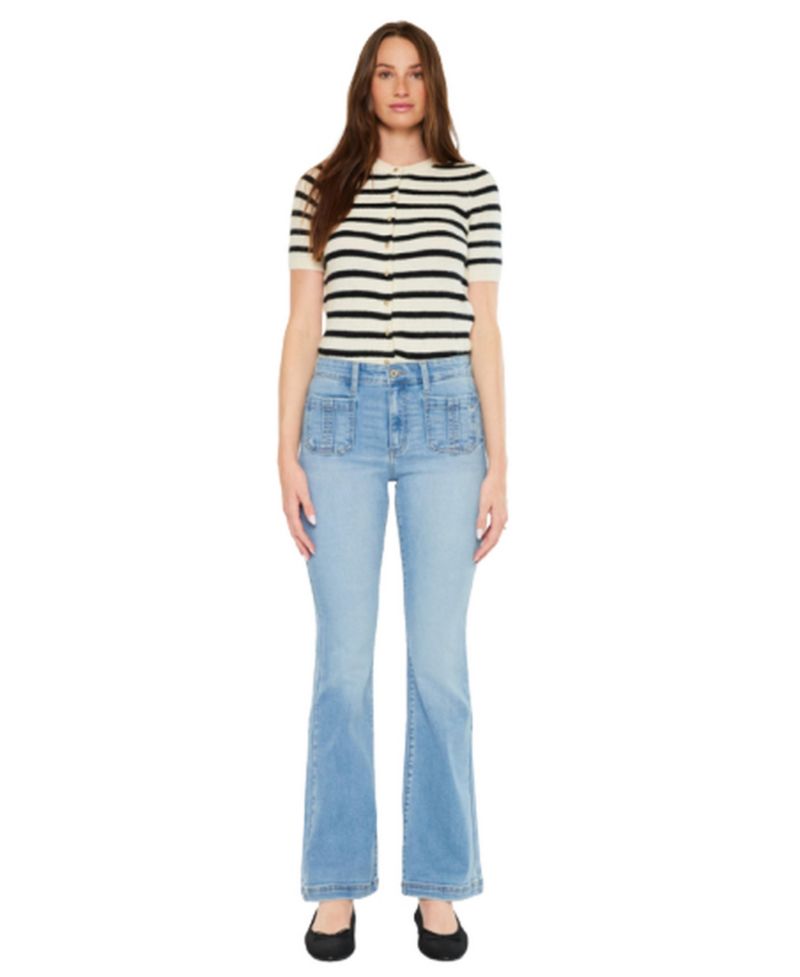 Women's USA Juniors' Lux High Rise Bootcut Jeans