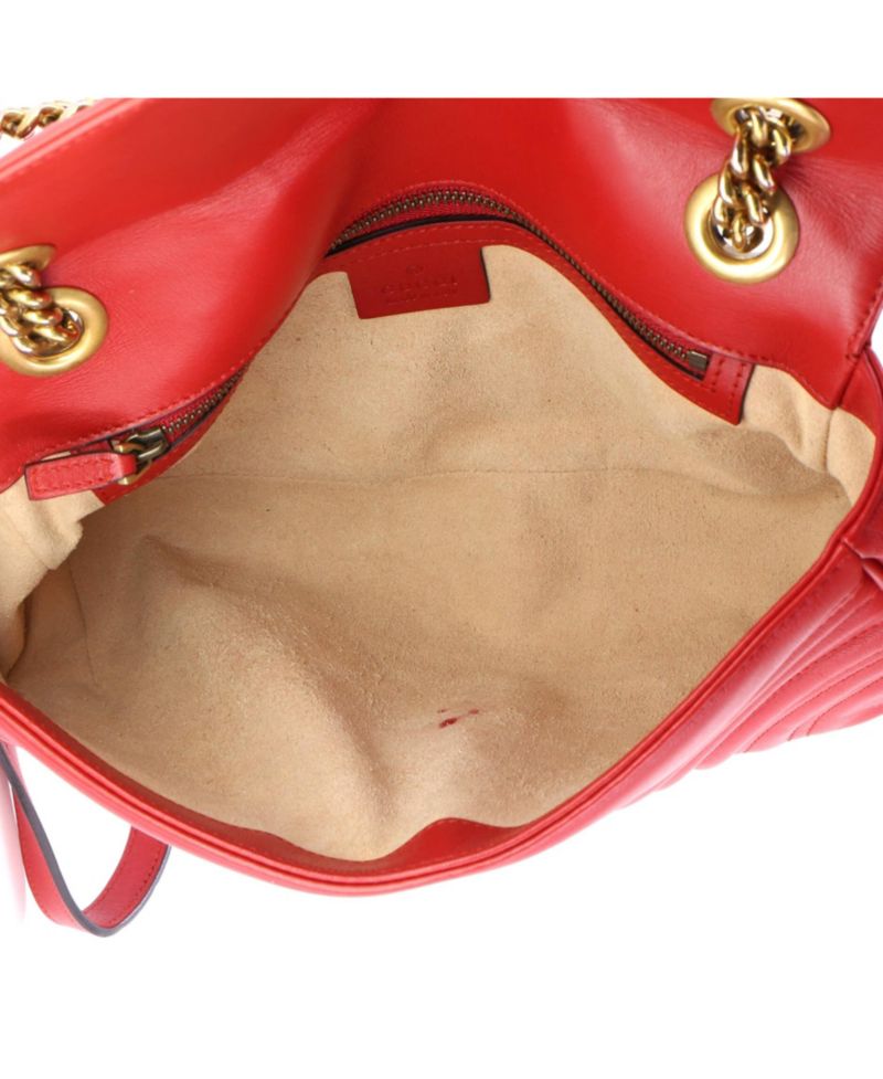 Medium GG Marmont Flap Bag Matelasse Leather
