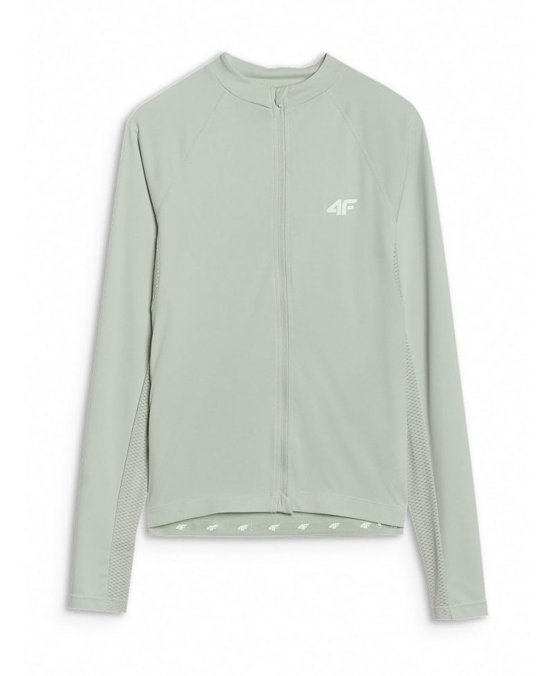 Women's Full-Zip Cycling Jersey with Reflective Details