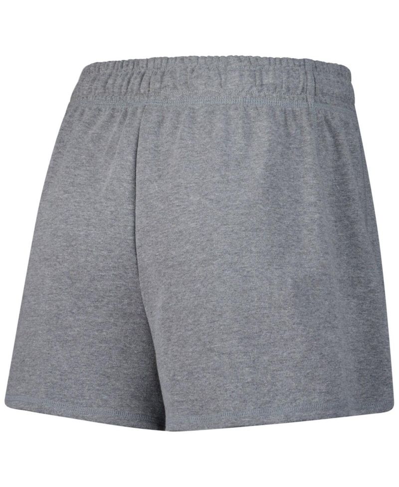 Women's Heather Gray Boston Bruins Logo Shorts