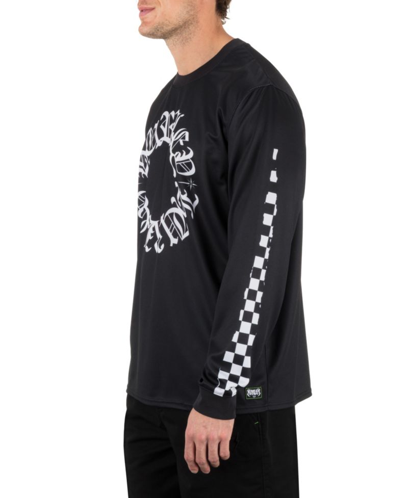 Men's Check Out Long Sleeve Jersey T-Shirt