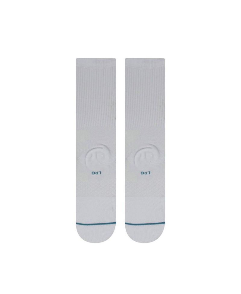 Men's and Women's New York Yankees White Crested Knit Crew Socks