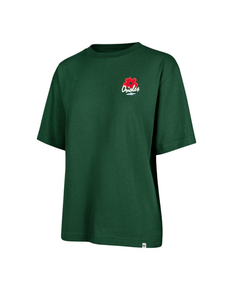 47 Brand Men's and Women's Dark Green Baltimore Orioles Gallery Foundation T-Shirt