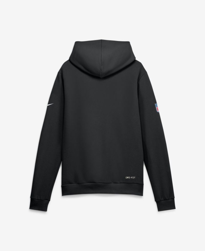 Men's Black Houston Texans 2026 NFL Cruical Catch Sideline Dri-Fit Pullover Hoodie