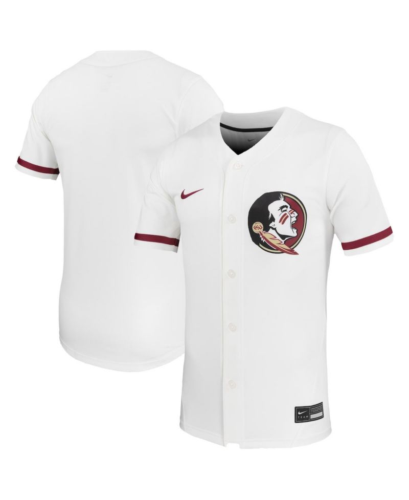 Men's and Women's White Florida State Seminoles Replica Softball Jersey