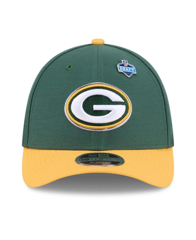 Men's Green/Gold Green Bay Packers 2026 NFL Draft 39THIRTY M-Crown Flex Hat