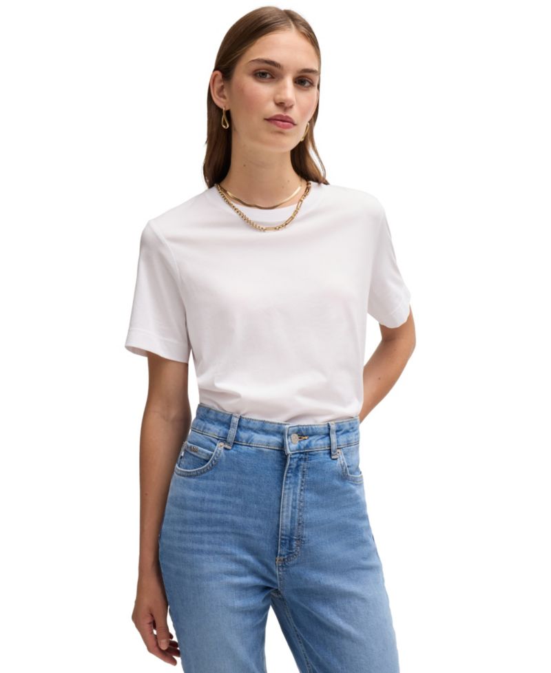 BOSS by Women’s Relaxed-Fit T-Shirt