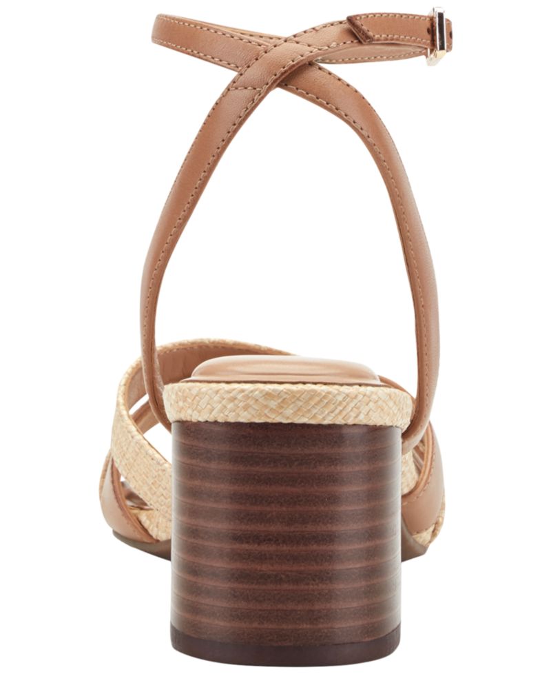 Women's Delicia eFlex Leather Block Heel Dress Sandals