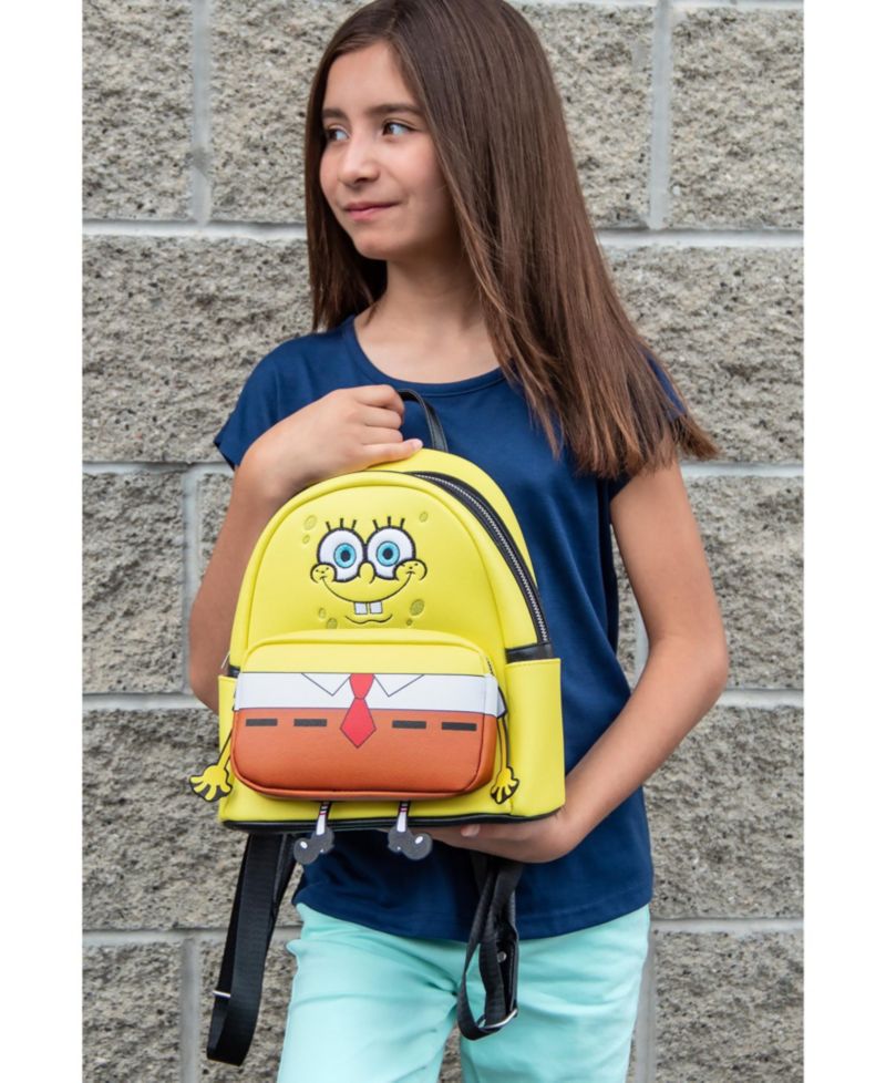 Nickelodeon Body Hanging Legs Mini Backpack 10"