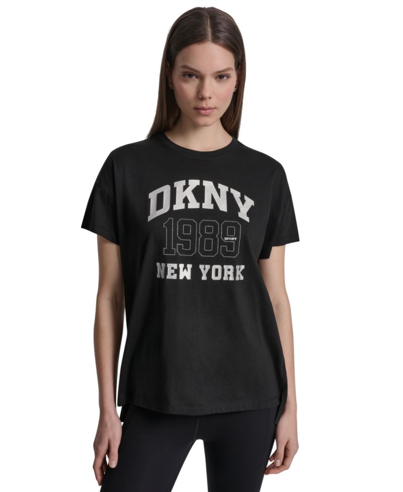 Short-Sleeve DKNY New York 1989 Logo T-Shirt