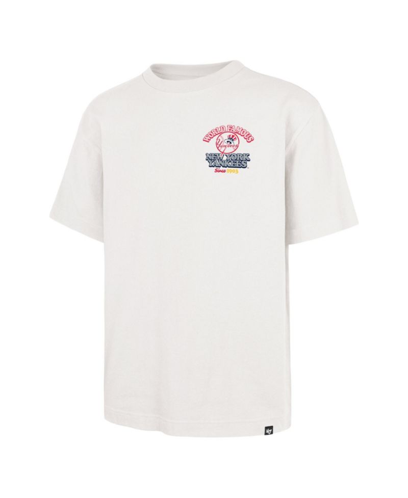 Men's Cream New York Yankees Glizzy T-Shirt
