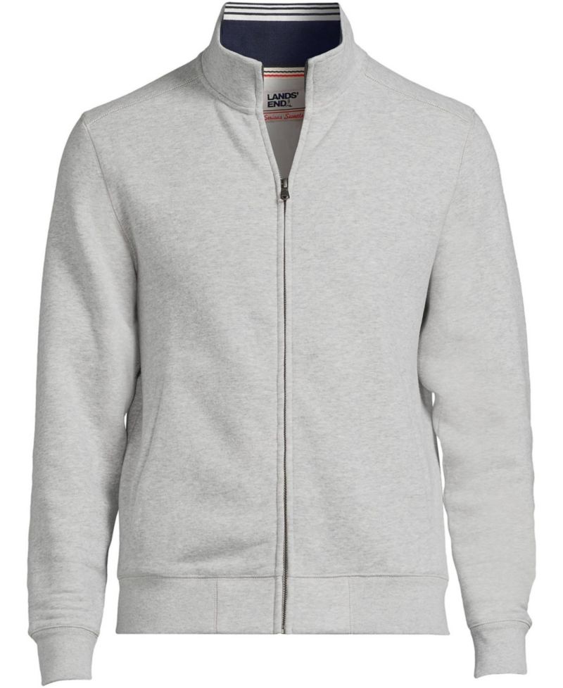 Men's Long Sleeve Serious Sweats Mock Full Zip
