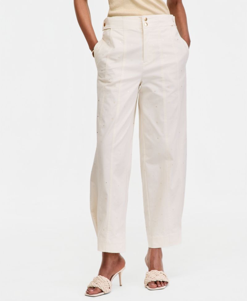 Women's Studded Tapered Pants