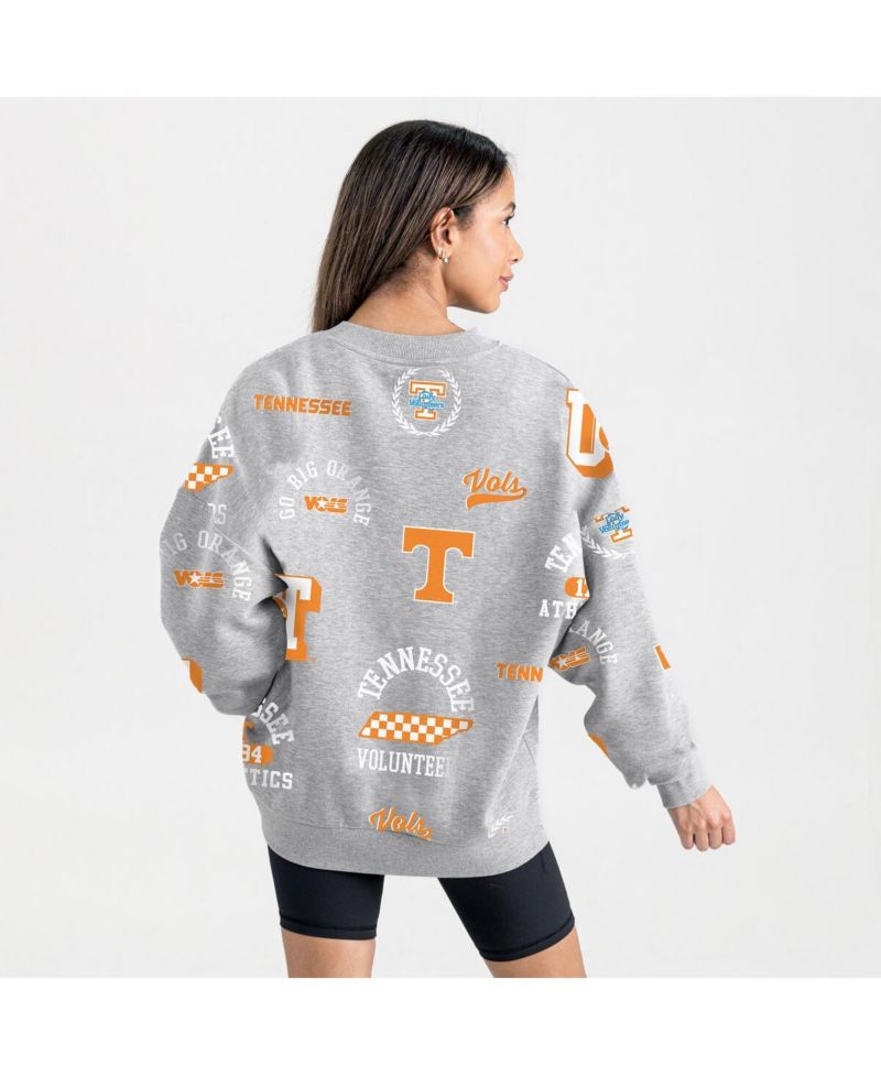 Women's Gray Tennessee Volunteers Always on Repeat Fleece Sweatshirt