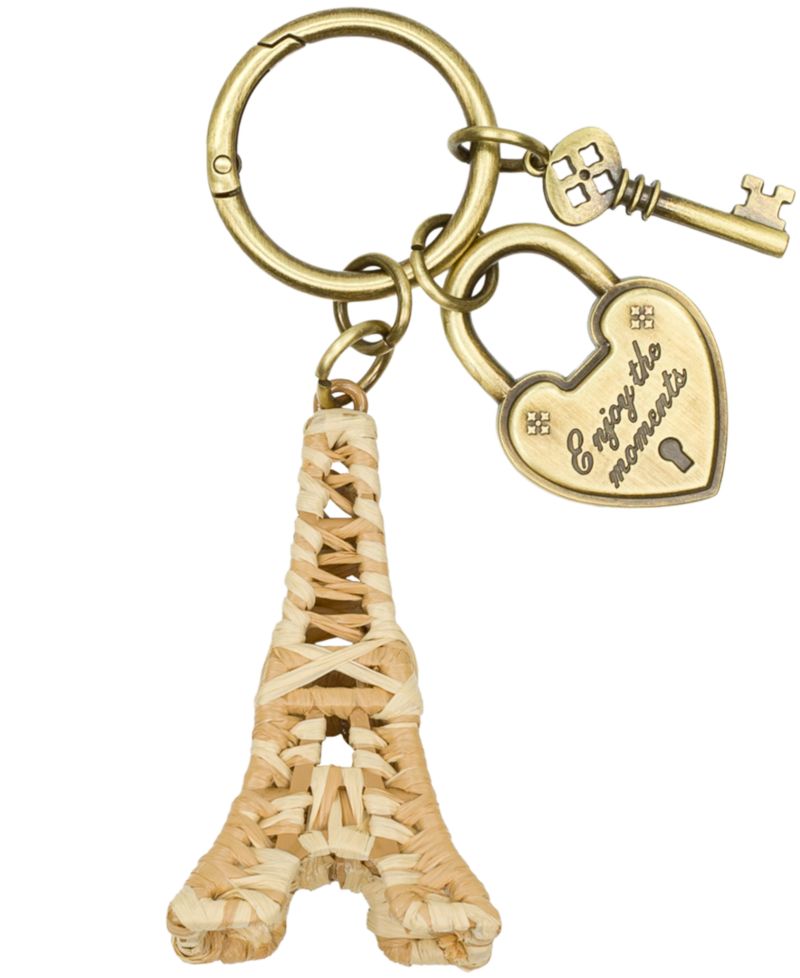 Raffia Eiffel Tower Bag Charms